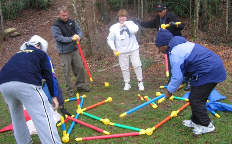 YMCA Blue Ridge Assembly Group Initiatives and Games 1